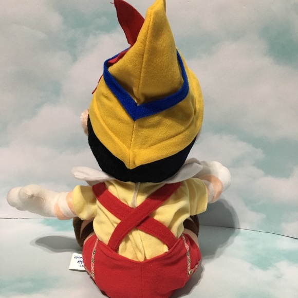 WALT DISNEY VTG 80’s PINOCCHIO PLUSH TOY 14” - Picture 4 of 16